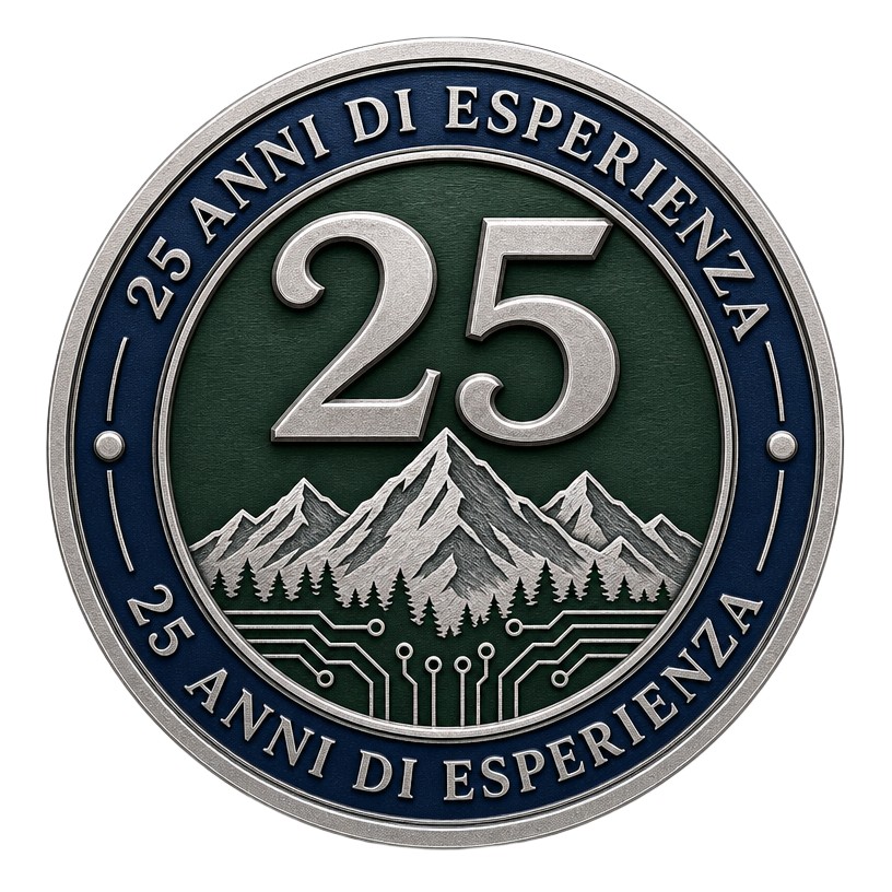 25 anni di esperienza